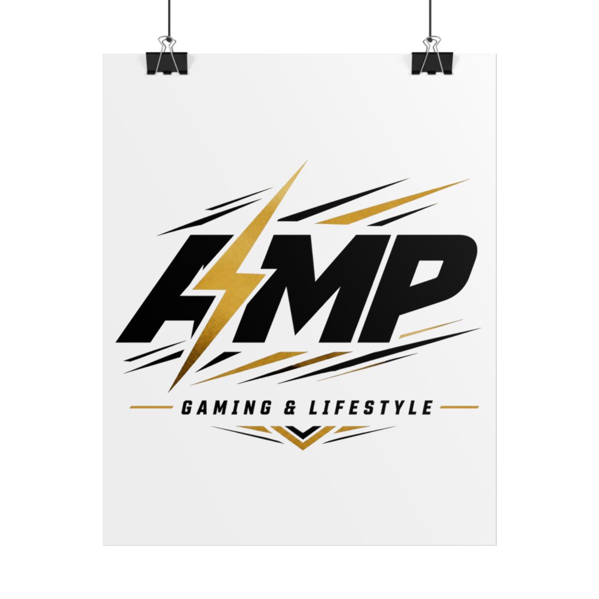 AMP "Gaming & Lifestyle" Poster